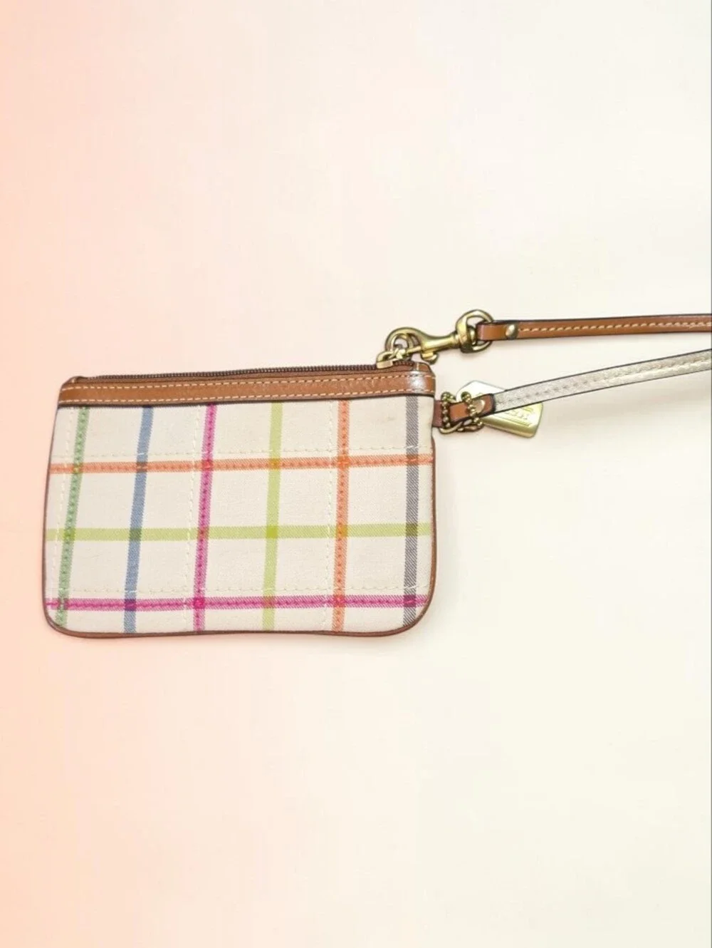 Coach compact wristlet